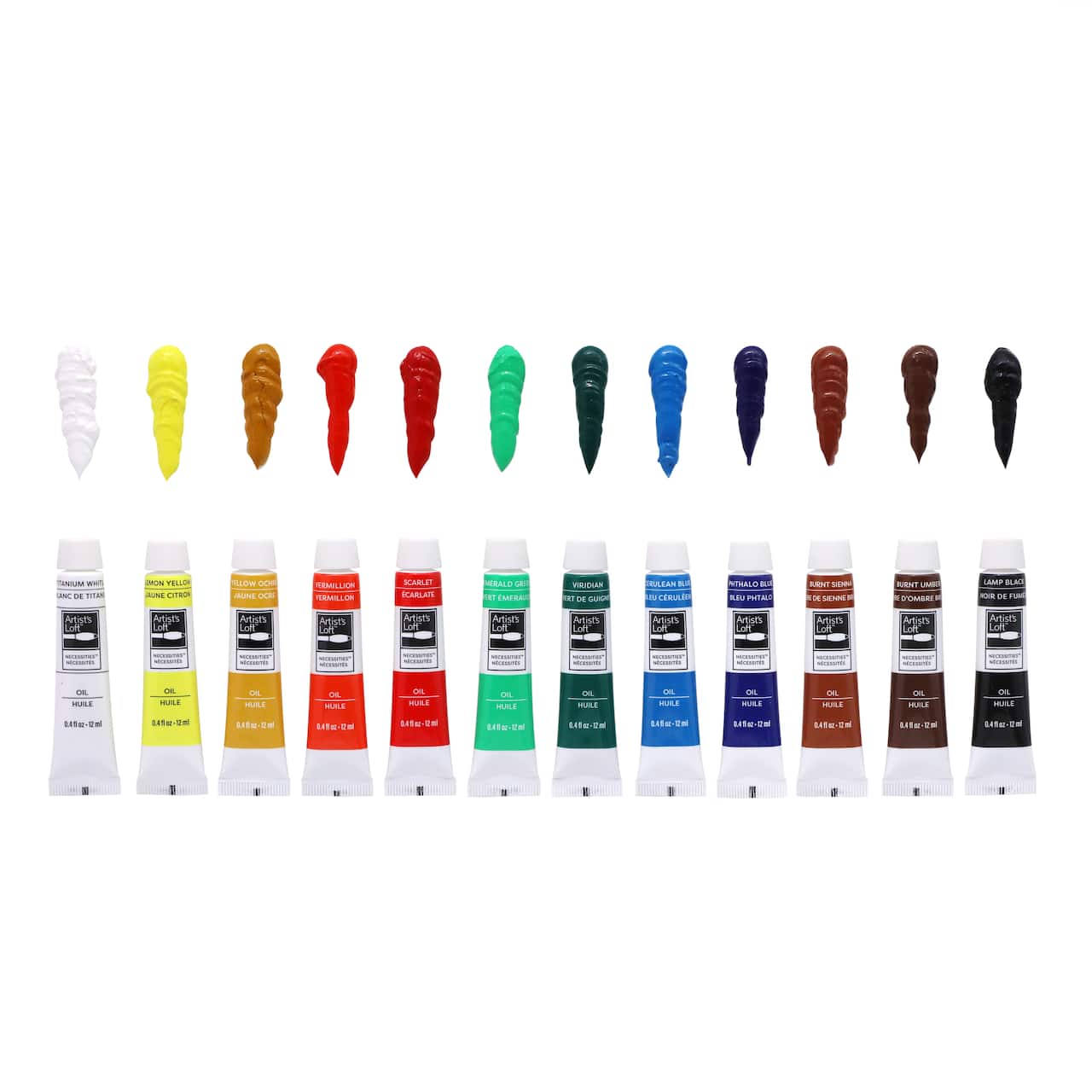 12 Colour Oil Paint Set by Artist's Loft™ Necessities™
